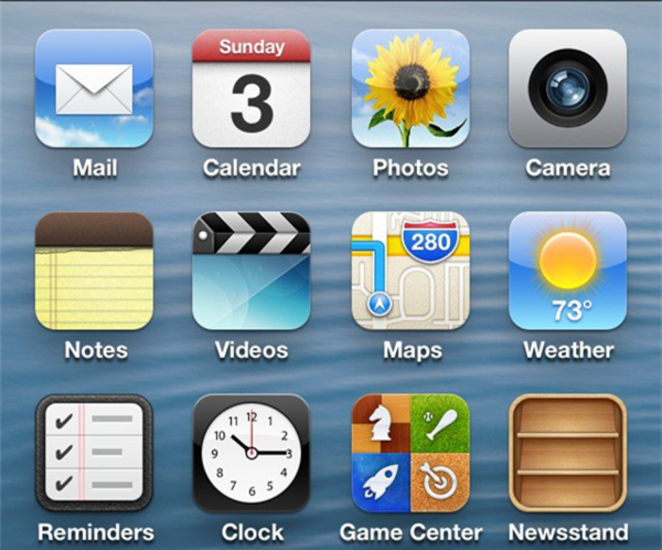 iOS 6ﻯ